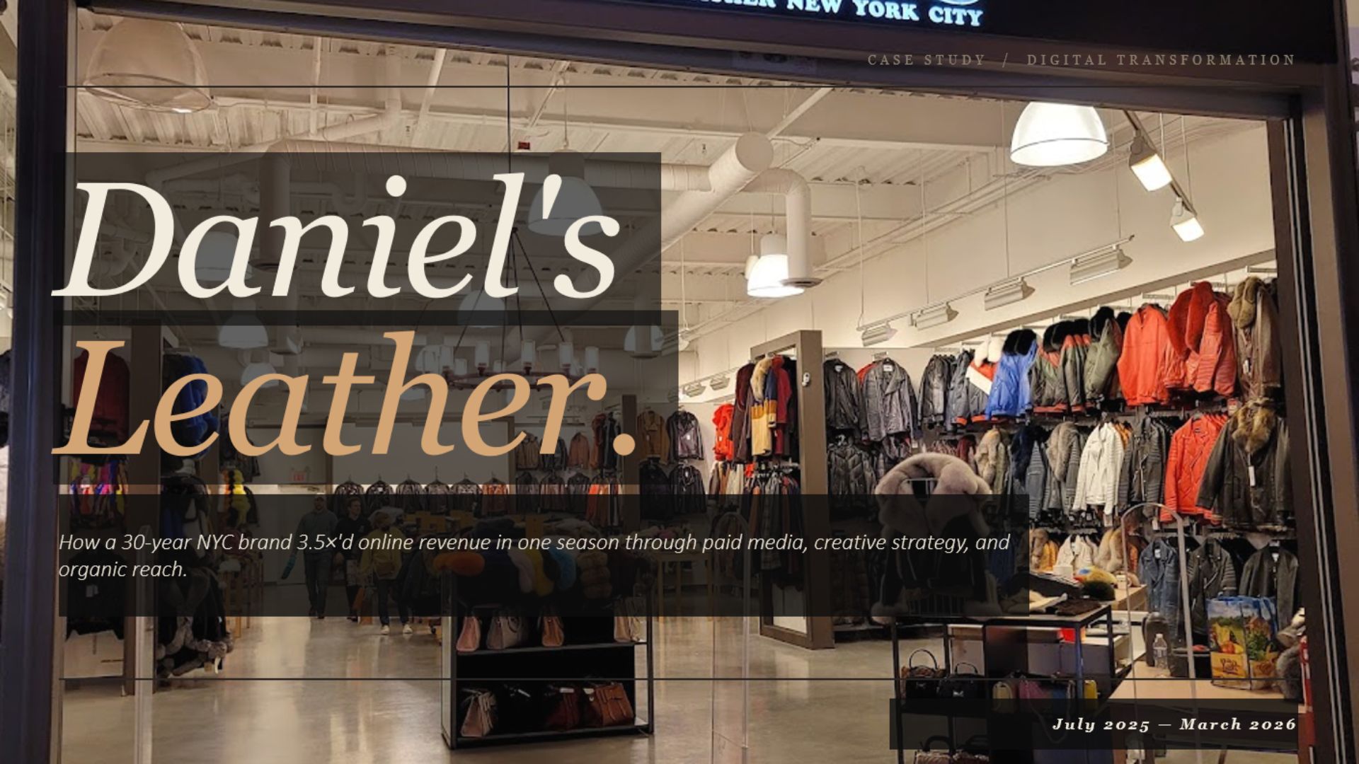 Daniel's Leather Case Study